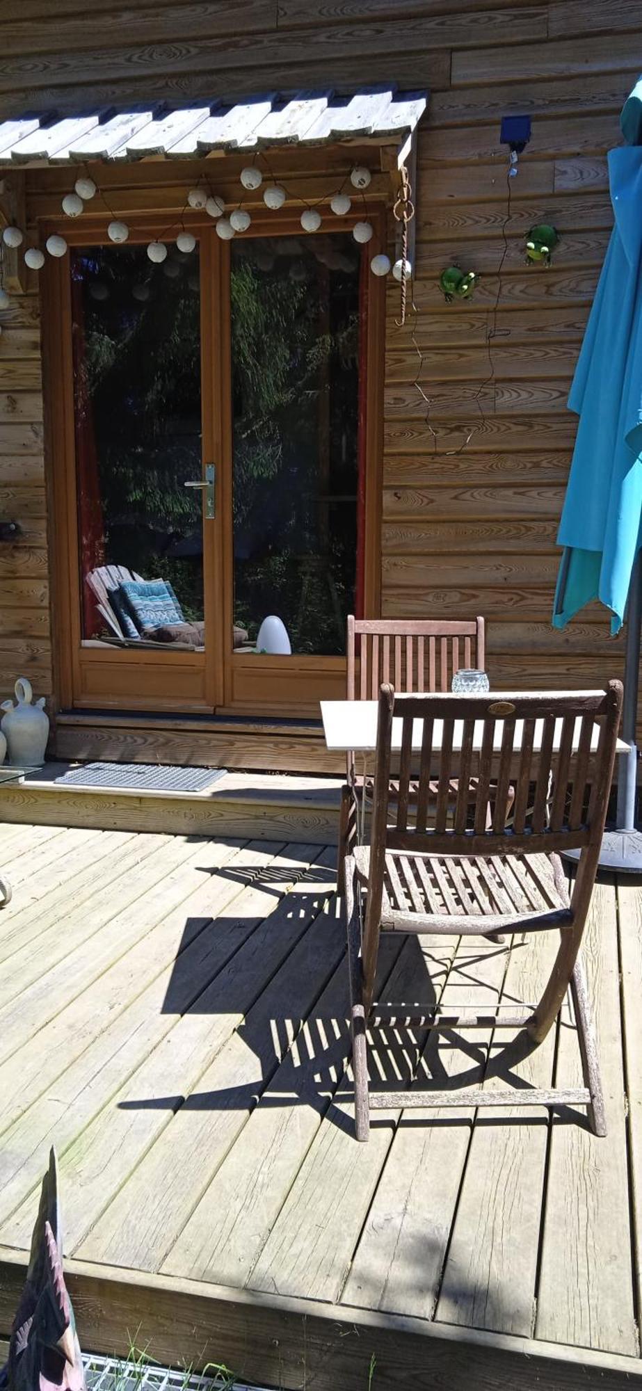 Chalet Grenouille Domaine De La Mamounette Champclause Exterior photo