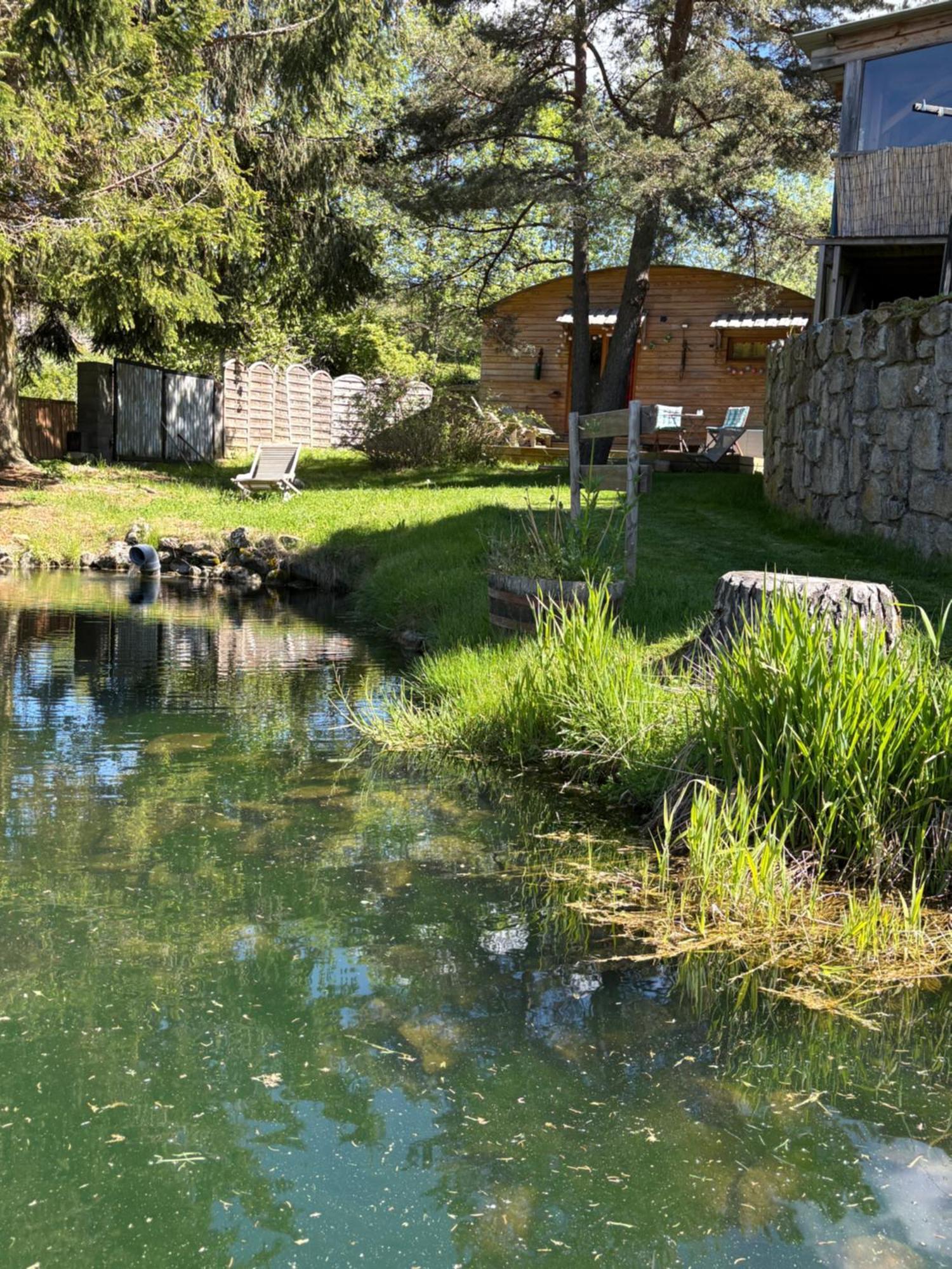 Chalet Grenouille Domaine De La Mamounette Champclause Exterior photo